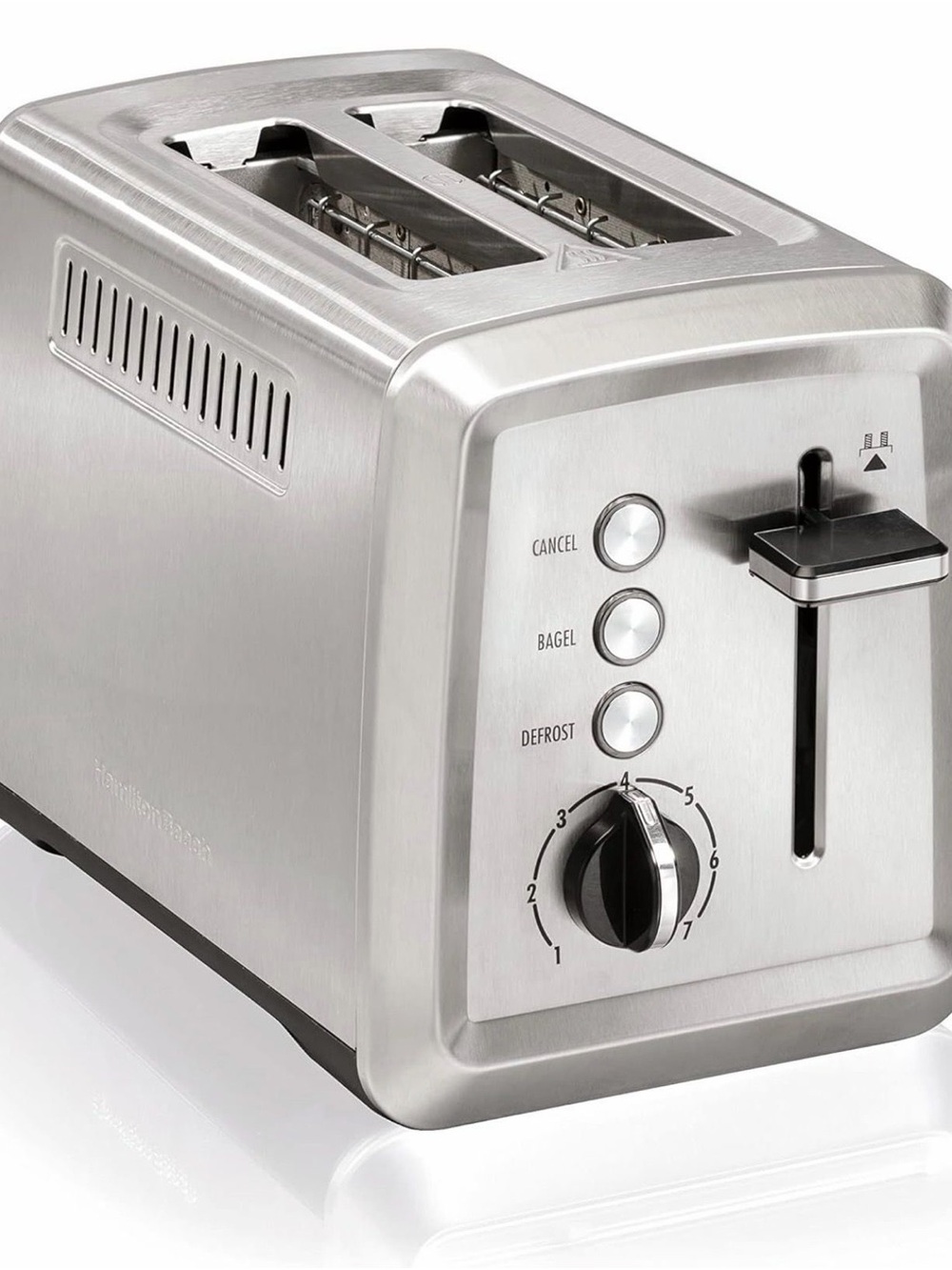 Amazon Stainless Steel 2-Slice Toaster - Silver